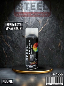 Sprey Boya Siyah - CK-4886 - 400 ML