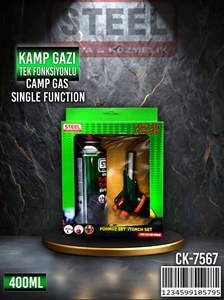 Kamp Gazı Tam Fonksiyonlu  CK-7567 - 400 ML